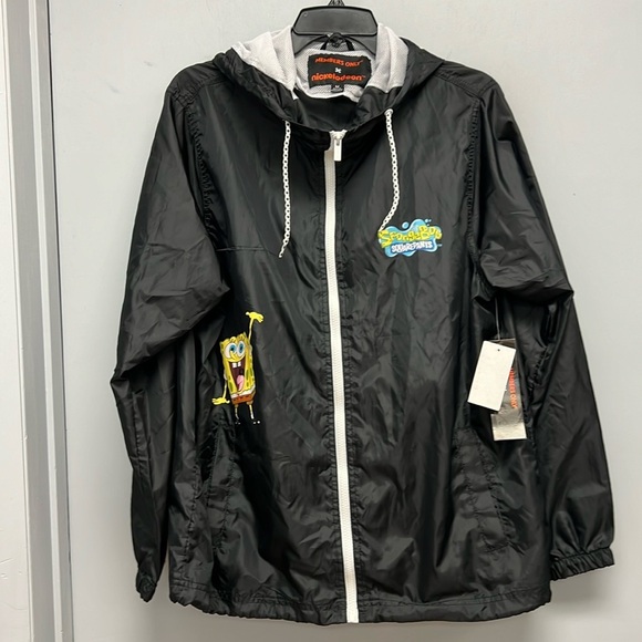 NWT Members Only X Nickelodeon SpongeBob SquarePants Jacket Size Medium - Picture 2 of 11